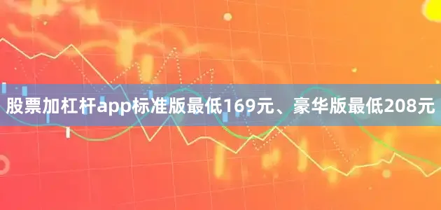 股票加杠杆app标准版最低169元、豪华版最低208元